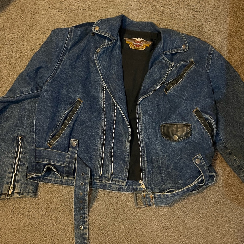Original Harley Davidson Jean Jacket